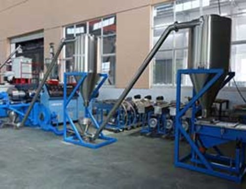 wood plastic composite granulator